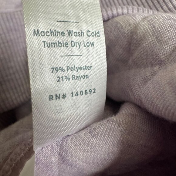 Marine Layer corbet hoodie lavander quilted sz small pockets drawstring womens - Picture 8 of 14